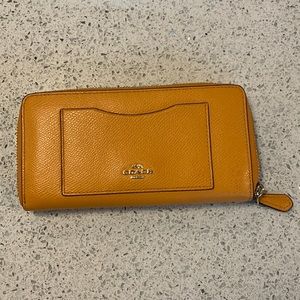 Coach Accordian Zip Wallet